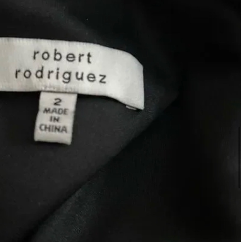 Roberto Rodriguez genuine black leather minidress - Picture 4 of 4